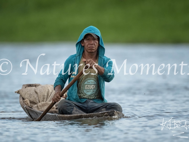 Fisherman, Ucayali River