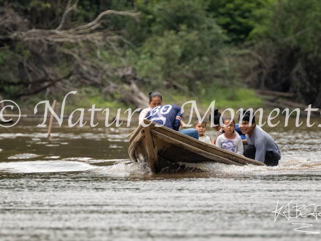 Family Boat Trip, Ucayali River